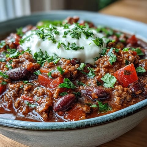 Slow Cooker Chili
