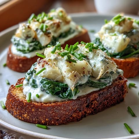 Toasted rye slices spread with crème fraîche, piled high with tender smoked haddock and wilted baby spinach.