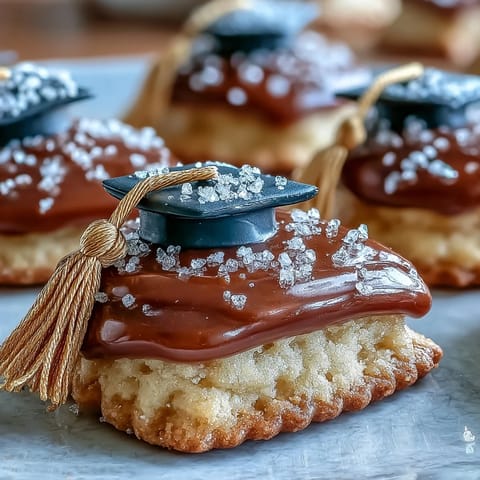 Beautiful graduation cookies shaped like diplomas and caps, decorated with elegant gold royal icing for a special celebration.