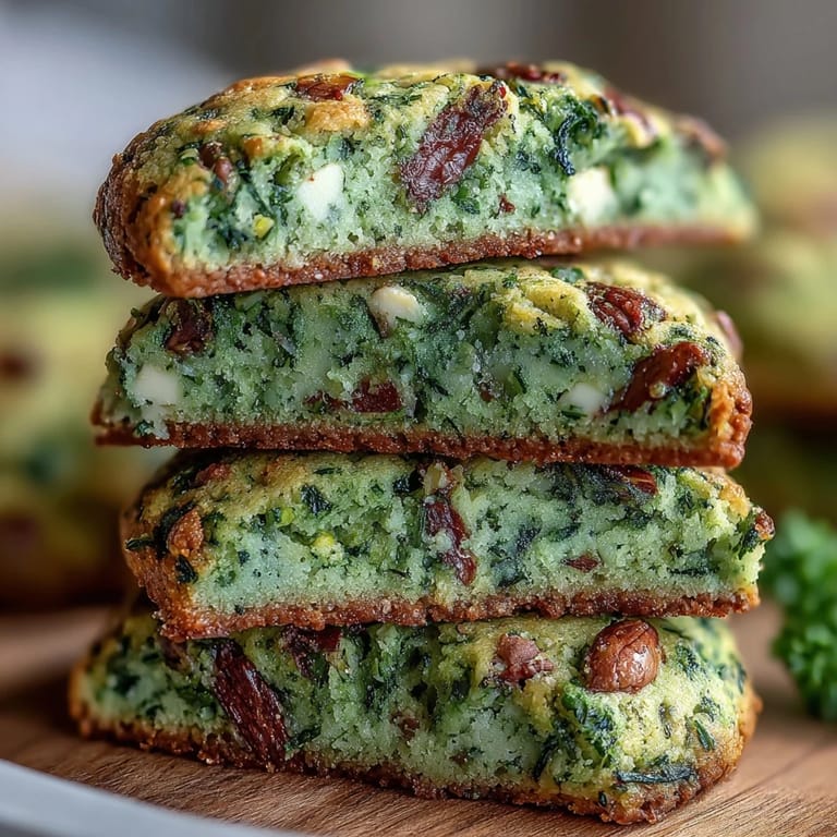 Delightful St. Patrick's Day cookies featuring pistachio flavor, white chocolate chips, and a vibrant green color from spinach.